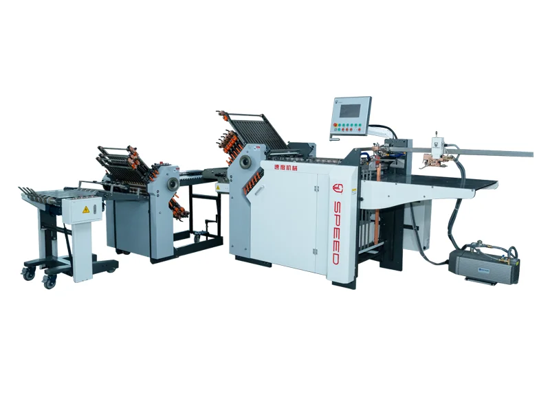 T520 12+6 Buckle Instruction Leaflet Folding Machine — image 1