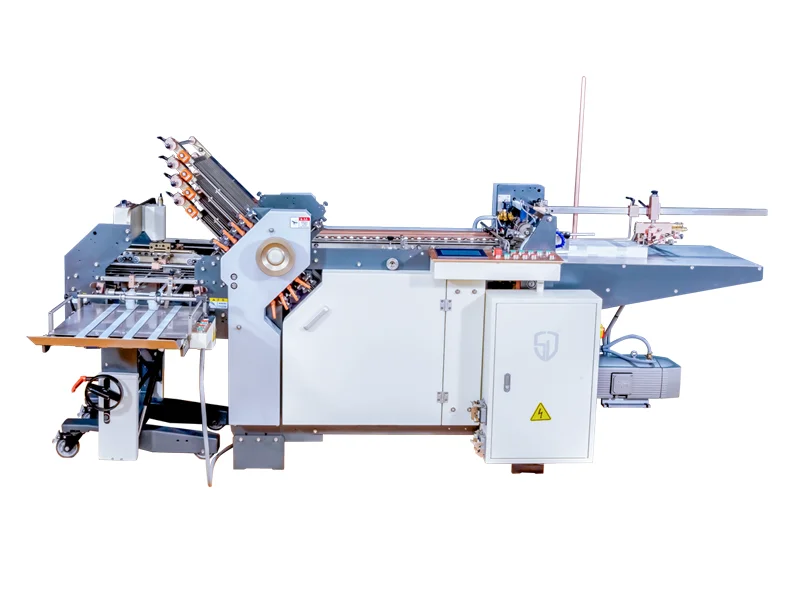 8-Buckle 1-Knife Instruction Leaflet Folding Machine | Semi-Automatic ...