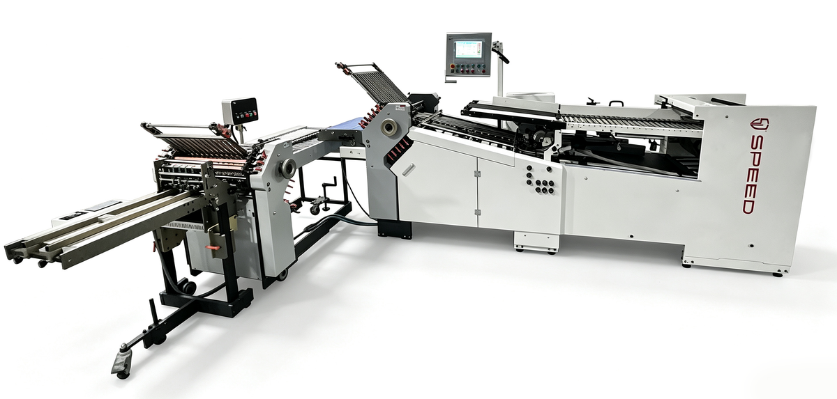 Recirculating Feeder Paper Folding Machine — image 1