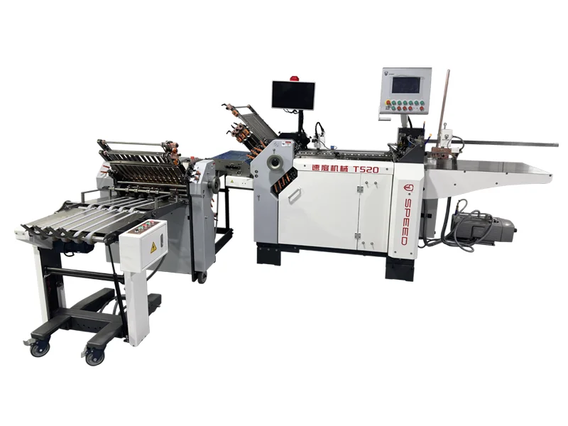 8+4 Buckle Automatic Instruction Manual Folding Machine — image 1