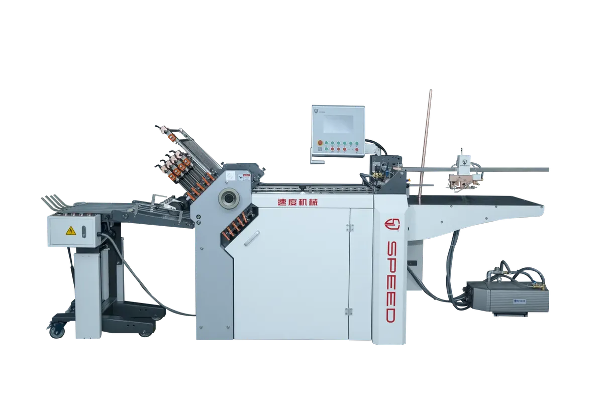 T490 and T600 paper folding machine configuration