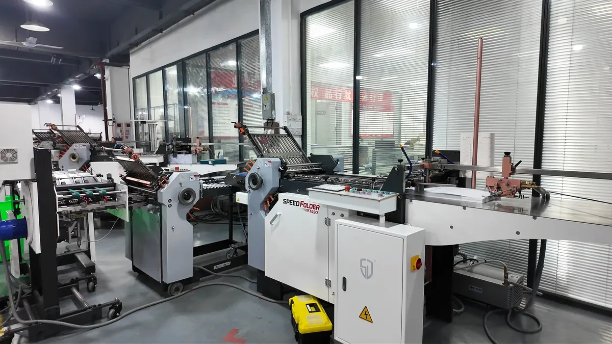 T490 Automatic Paper Folding Machine