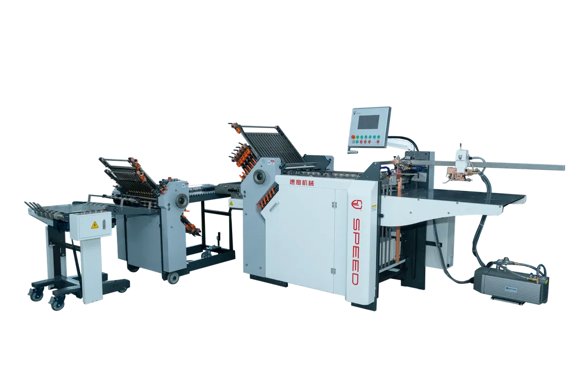 T490 and T600 paper folding machine configuration