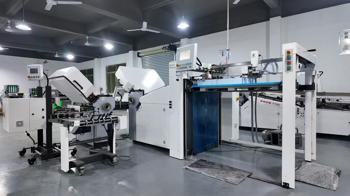 Gantry Pallet Feeder Paper Folder — image 1